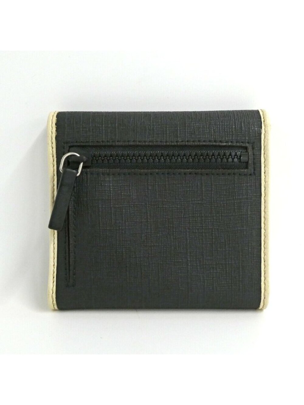 Gucci Trifold Wallet Black White Compact Logo - Picture 2 of 10